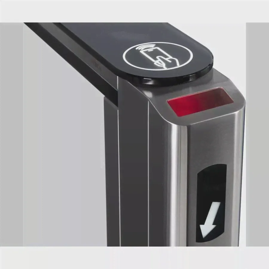 Передняя панель PERCo-FP01Q.1 скоростного прохода PERCo-ST-01 со встроенным сканером штрихкода-0