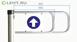 PERCo-ASG-900: Створка для калитки