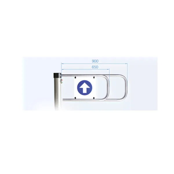 PERCo-ASG-650 створка для WHD 05 - 650 мм-0