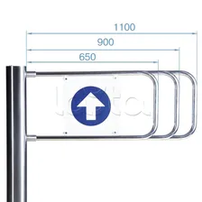 Створка для стойки калитки PERCo-AG-900 (900мм)