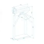 PERCo-KT02.3 электронная проходная для организации прохода по картам
